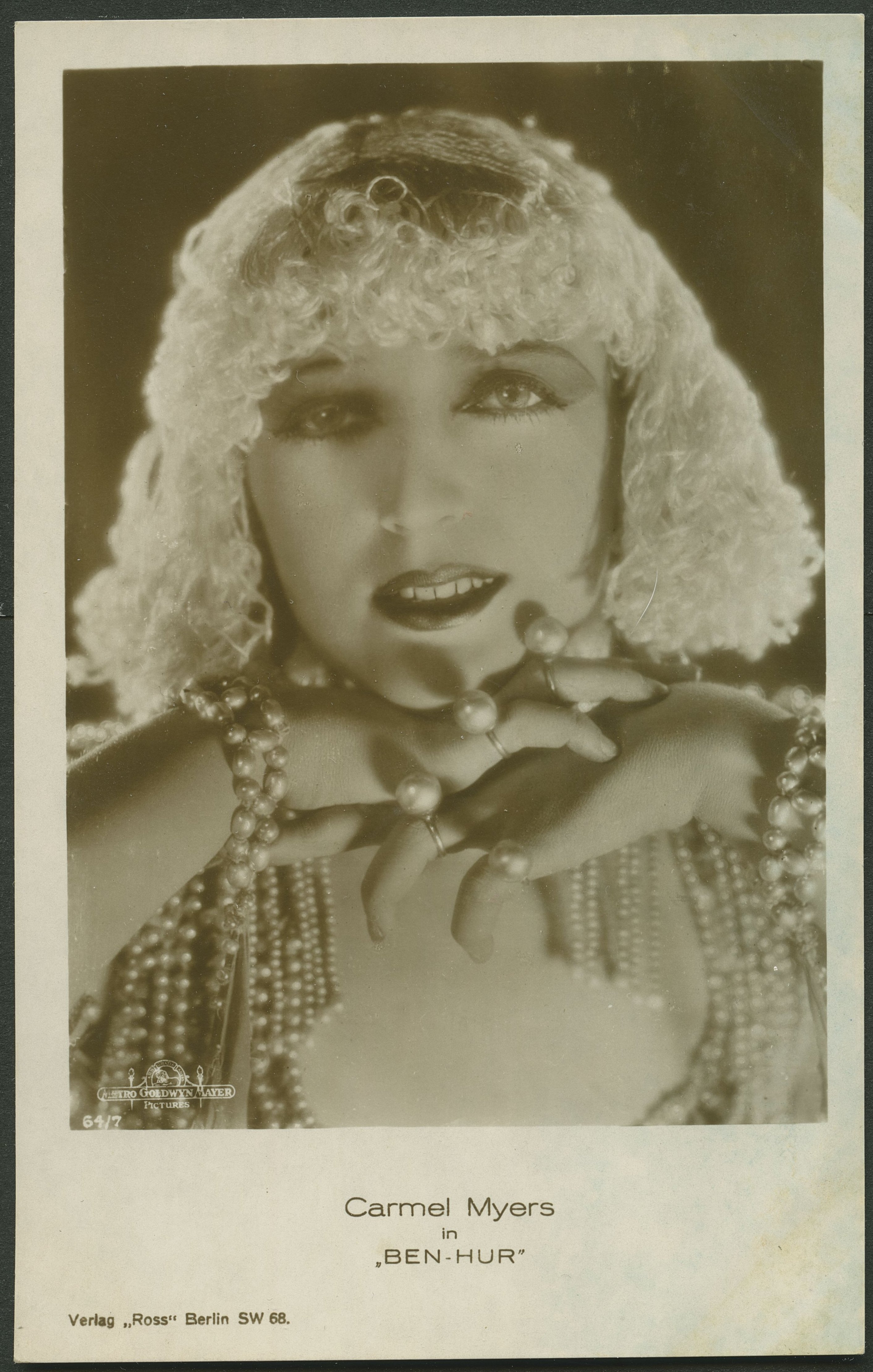 (image for) Carmel Myers #0002